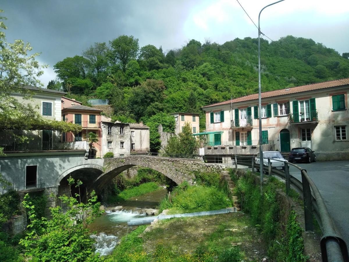 Appartamento Arredato Uso Turistico "La Nocciola" Mezzanego Bagian luar foto